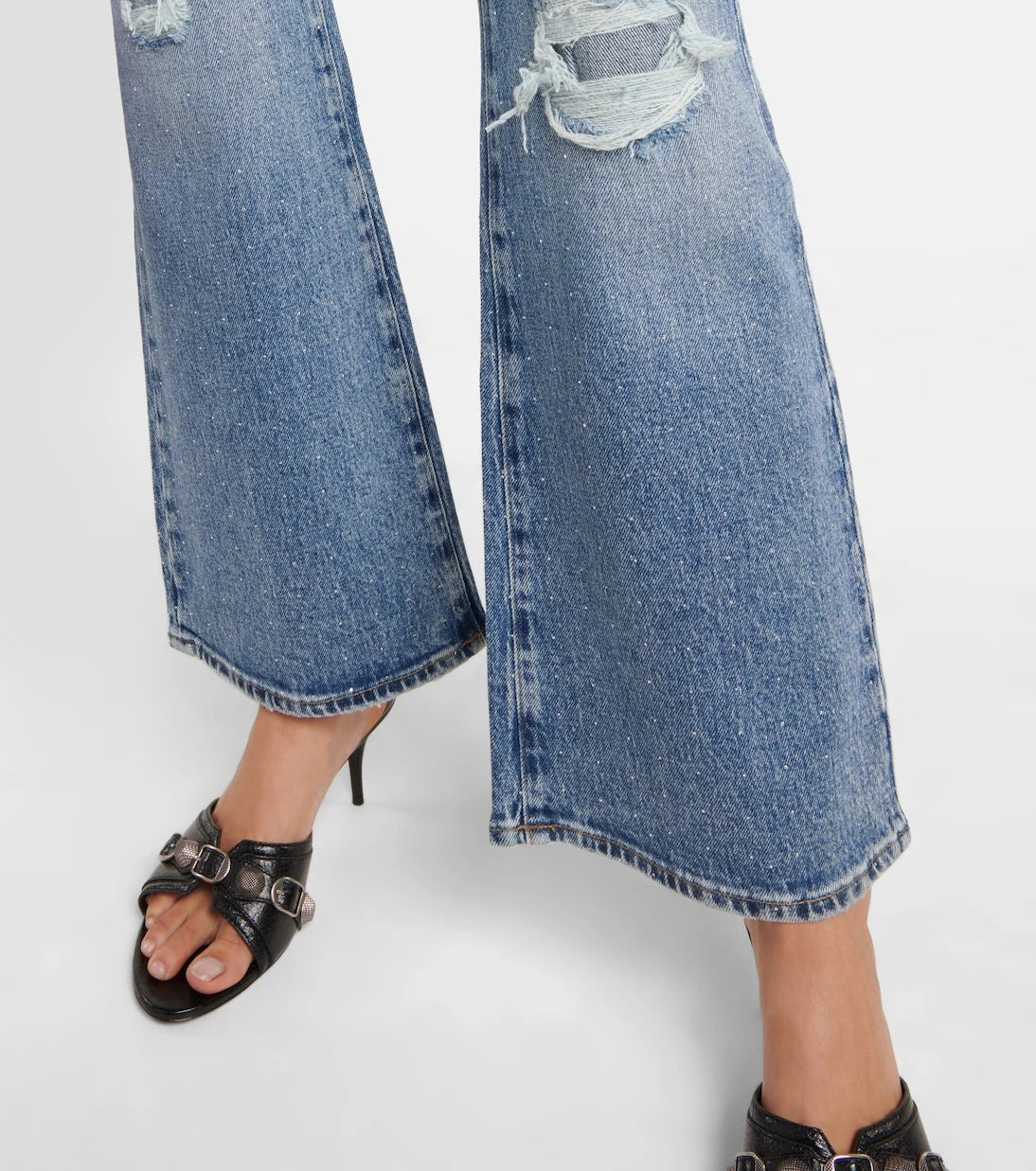 7 For All Mankind - Riley Sneaker Boot cotton jeans