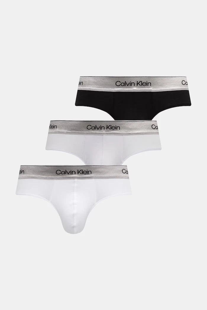 Calvin Klein Underwear erkek pamuklu slip 3'lü