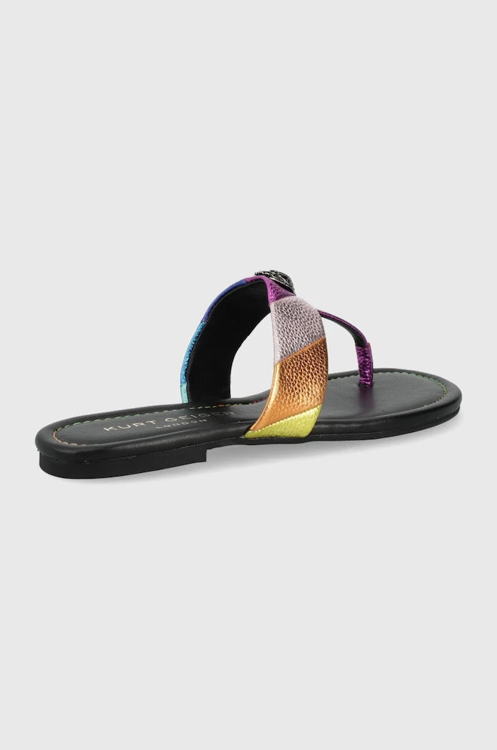 Kurt Geiger London Kensington T-Bar Deri Terlik