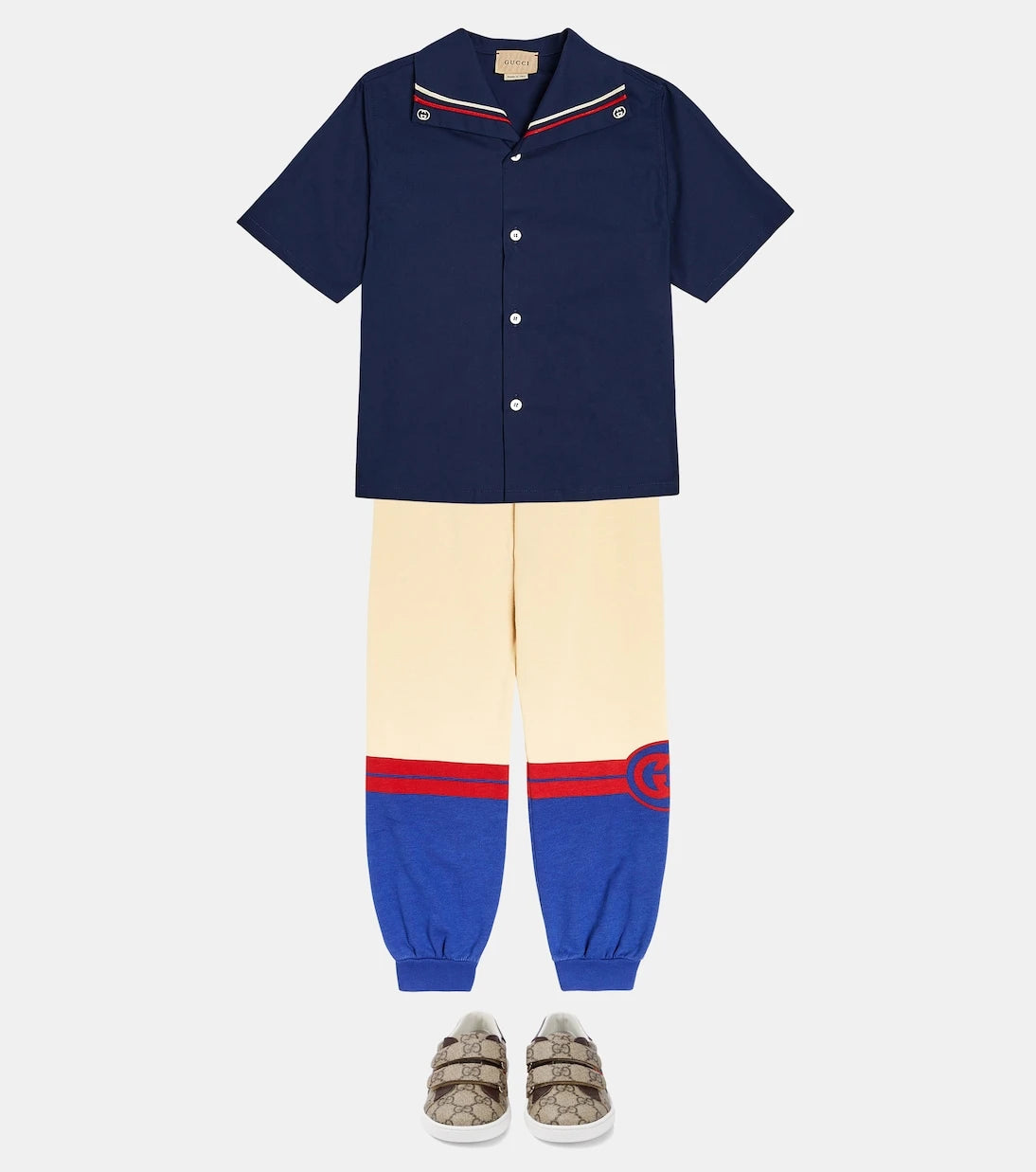Gucci Kids - Ace GG canvas sneakers