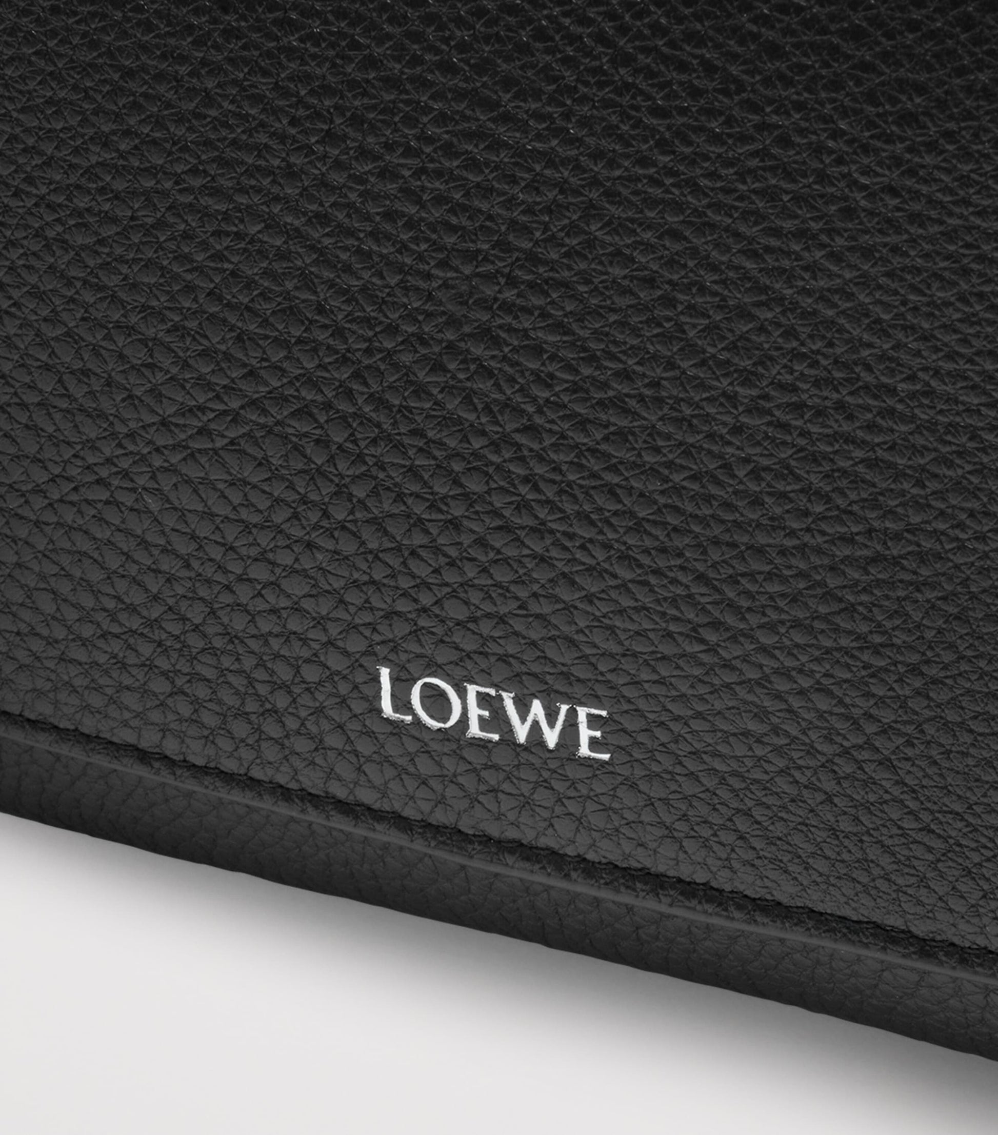 LOEWE Small Leather Pebble Messenger Bag