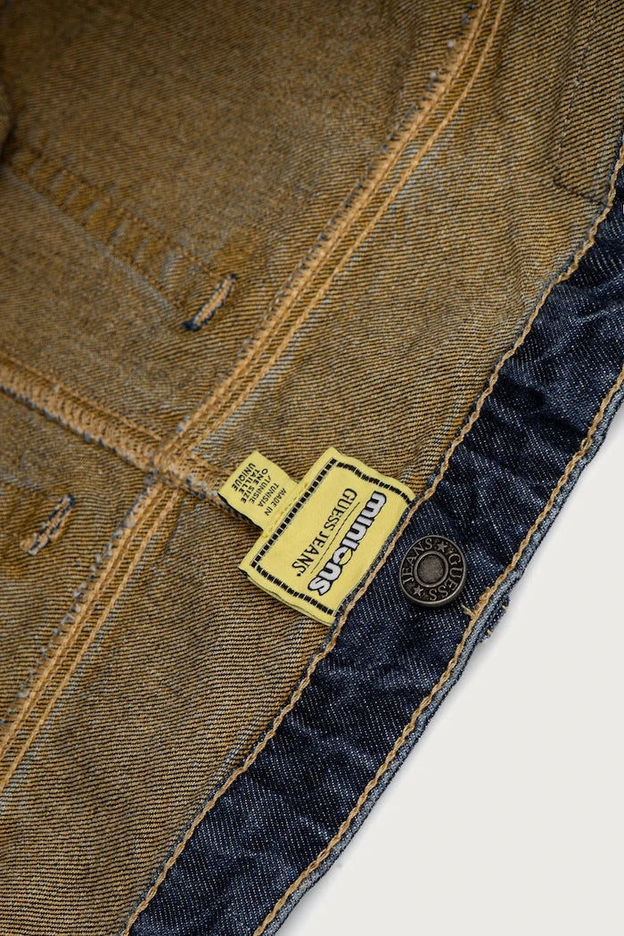 Guess Jeans denim erkek bez çanta