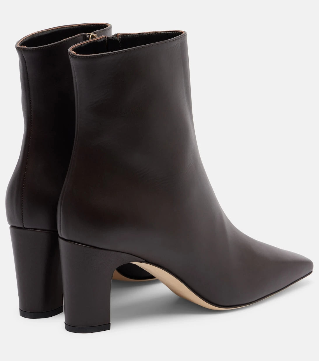 Manolo Blahnik - Ofaralo 70 leather ankle boots
