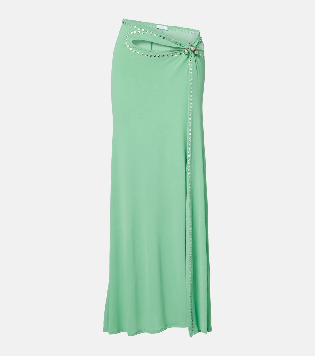 Rabanne - Embellished maxi skirt