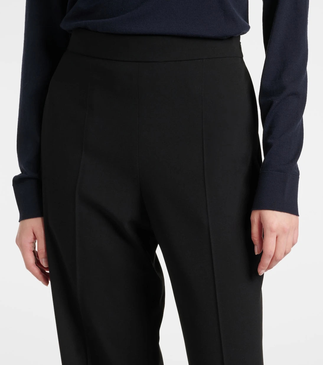 The Row - Dina wool-blend straight pants