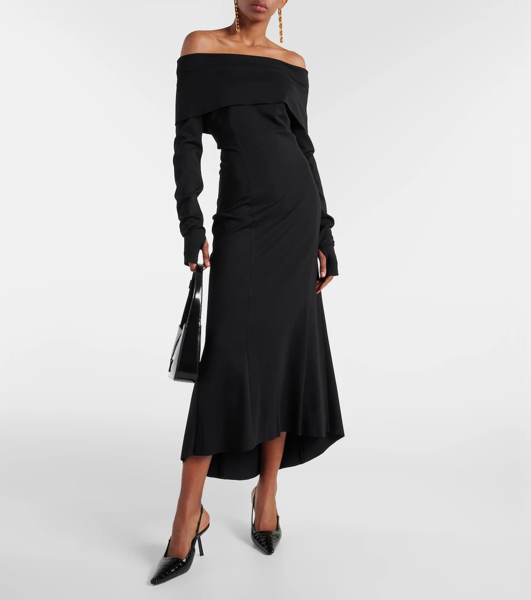 Dorothee Schumacher - Off-shoulder maxi dress