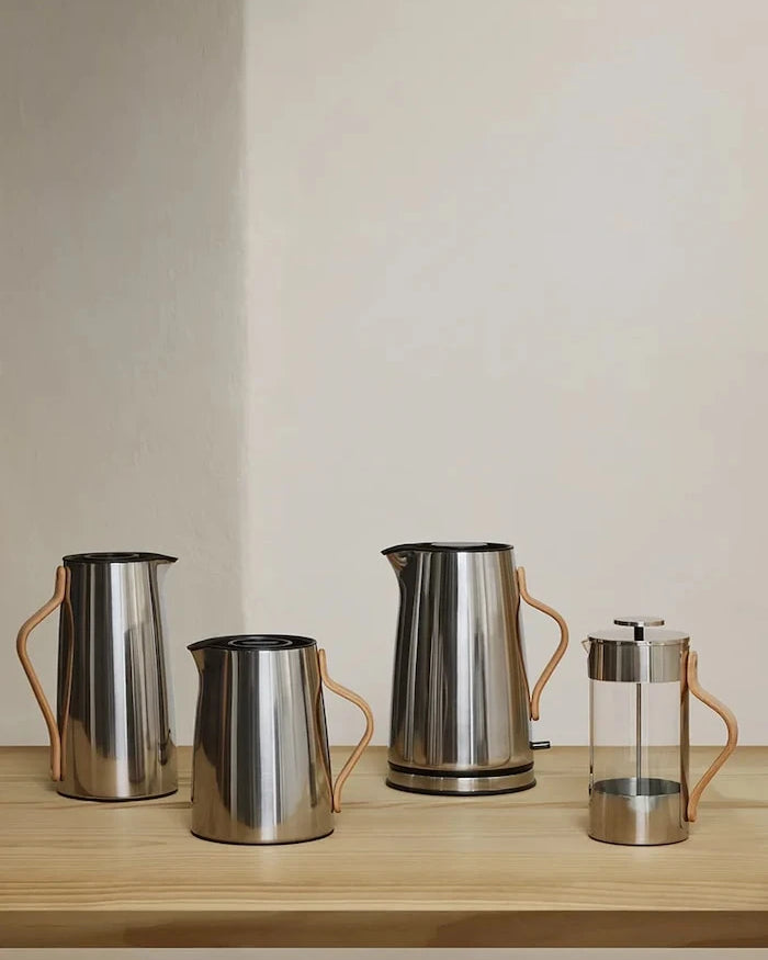 Stelton cam kahve makinesi pistonlu 1 l