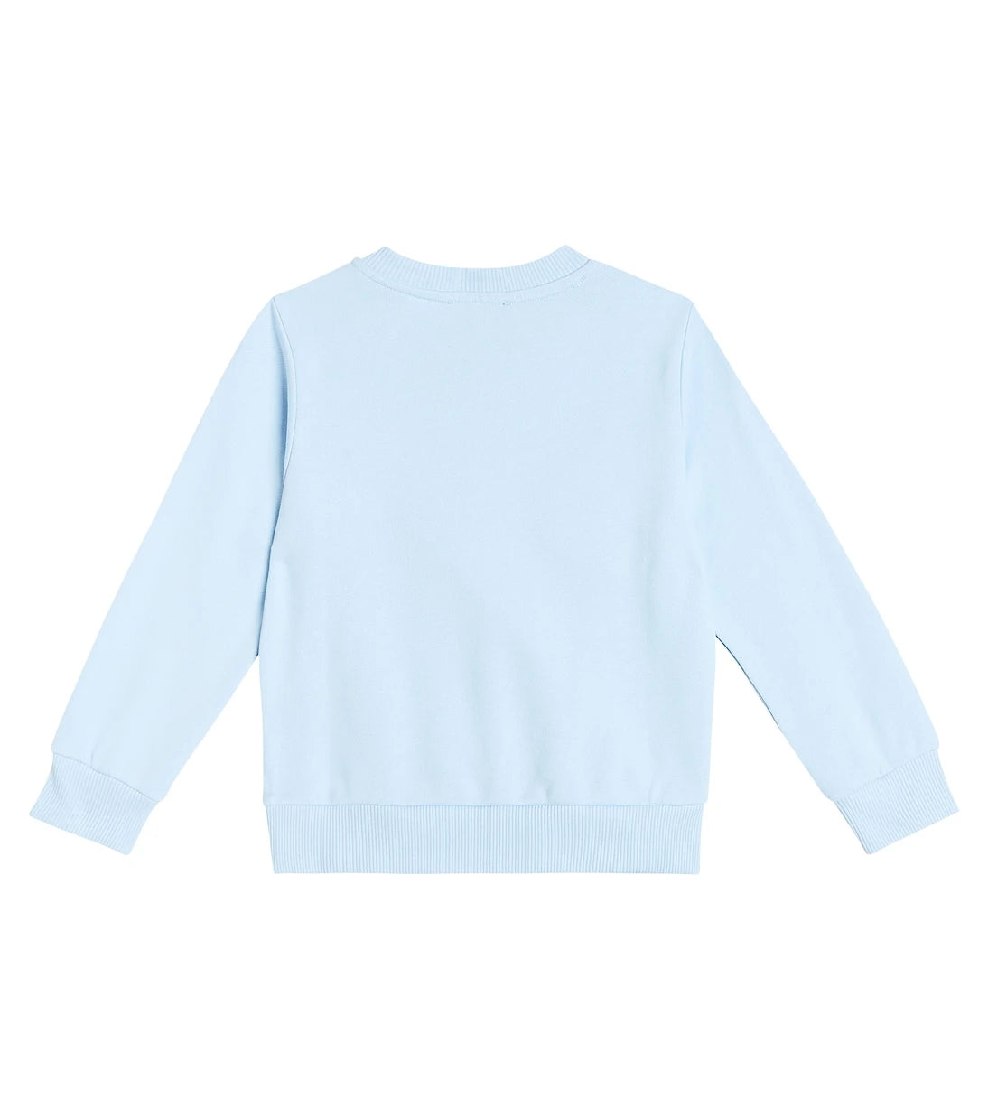 Balmain Kids - سويت شيرت من قطن الجيرسي بشعار الماركة