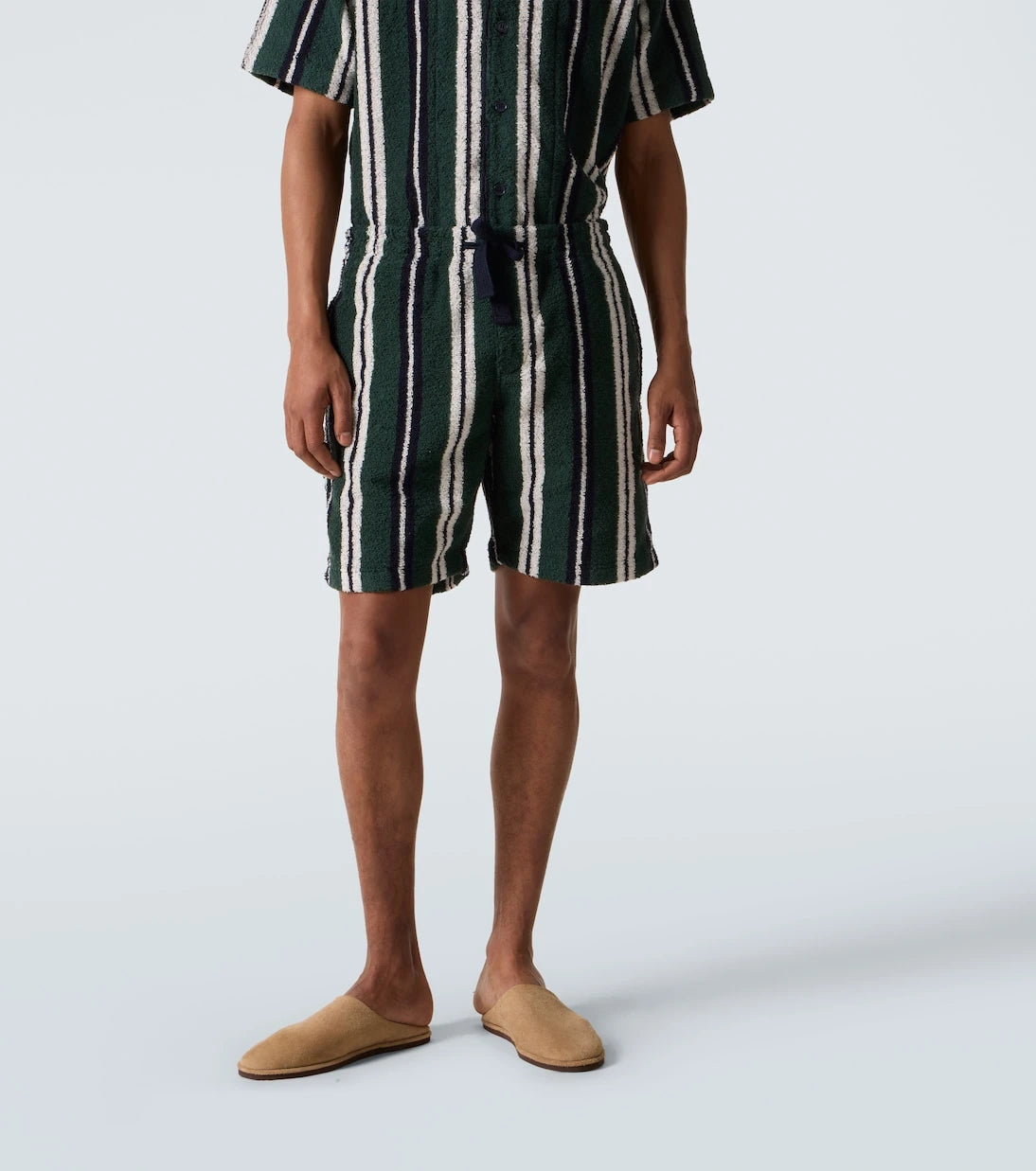 Orlebar Brown - Trevone striped terry shorts