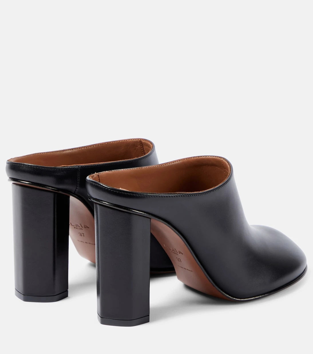 Alaïa - Babylone leather mules