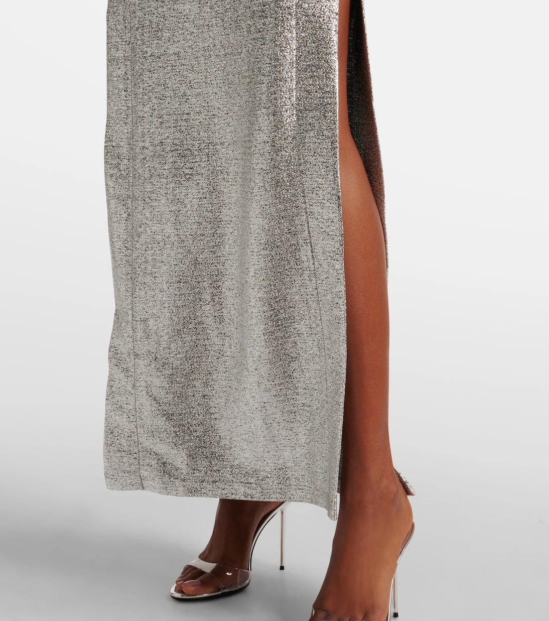 Rabanne - Embellished maxi skirt
