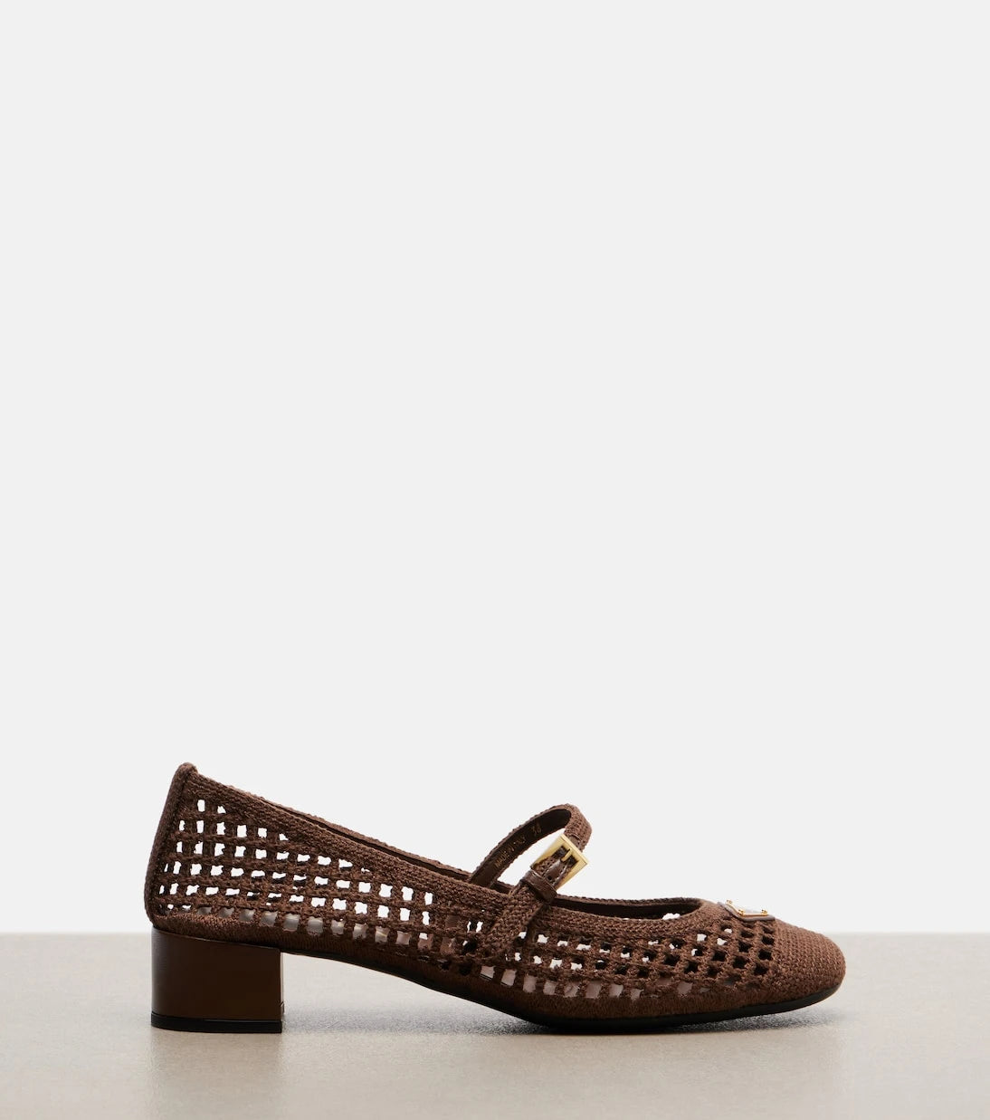 Prada - Crochet Mary Jane pumps