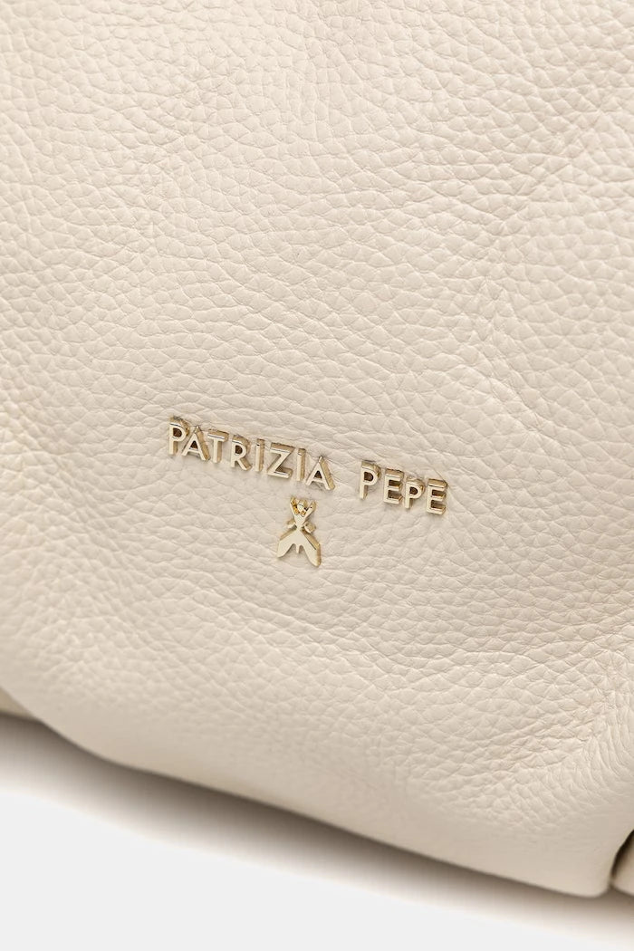 Patrizia Pepe дамска чанта от кожа Bubble