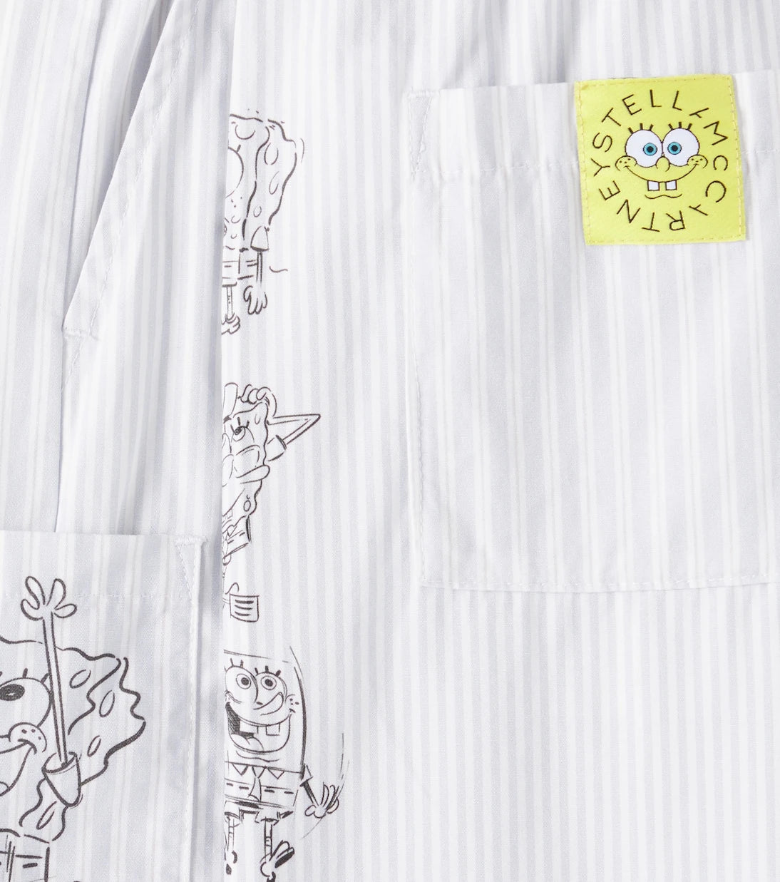 Stella McCartney Kids - x SpongeBob SquarePants cotton shorts