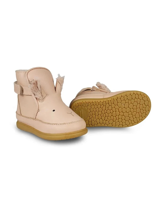 Детски кожени зимни обувки Donsje Dubu Exclusive Shoes Fluffy Bunny