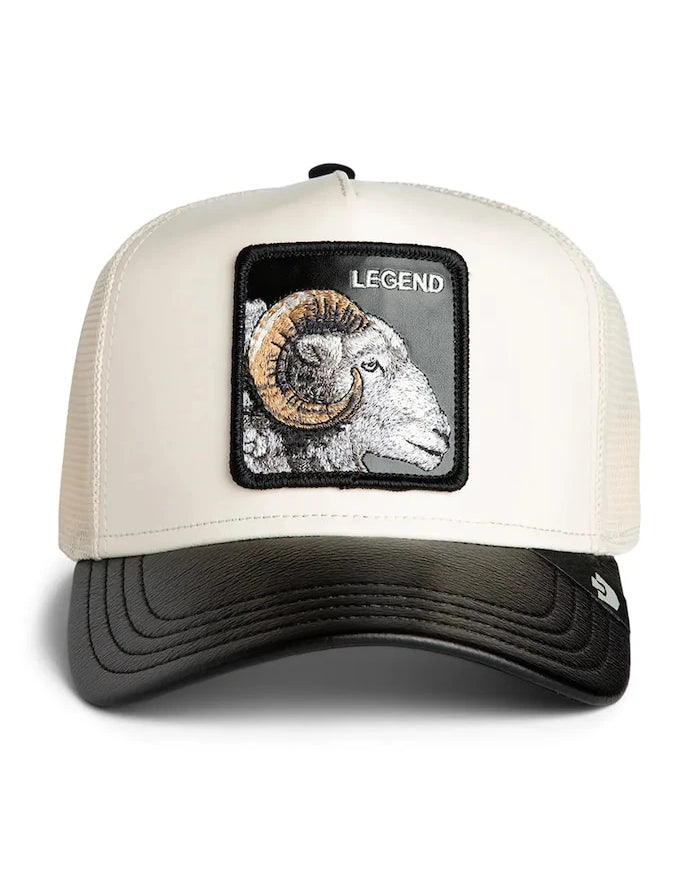 Goorin Bros trucker şapka Faux Leather Ram