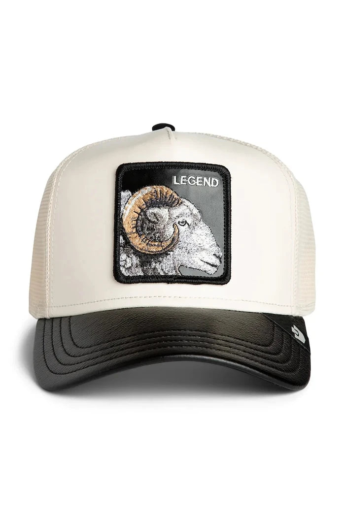 Goorin Bros trucker şapka Faux Leather Ram