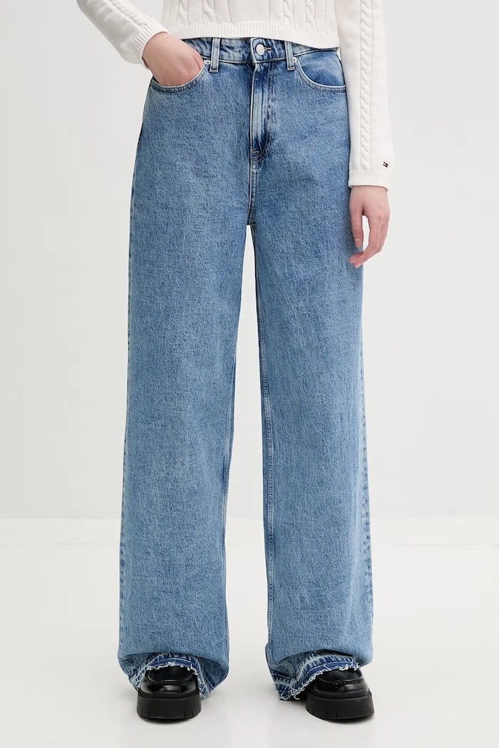 Tommy Jeans дънки wide leg дамски