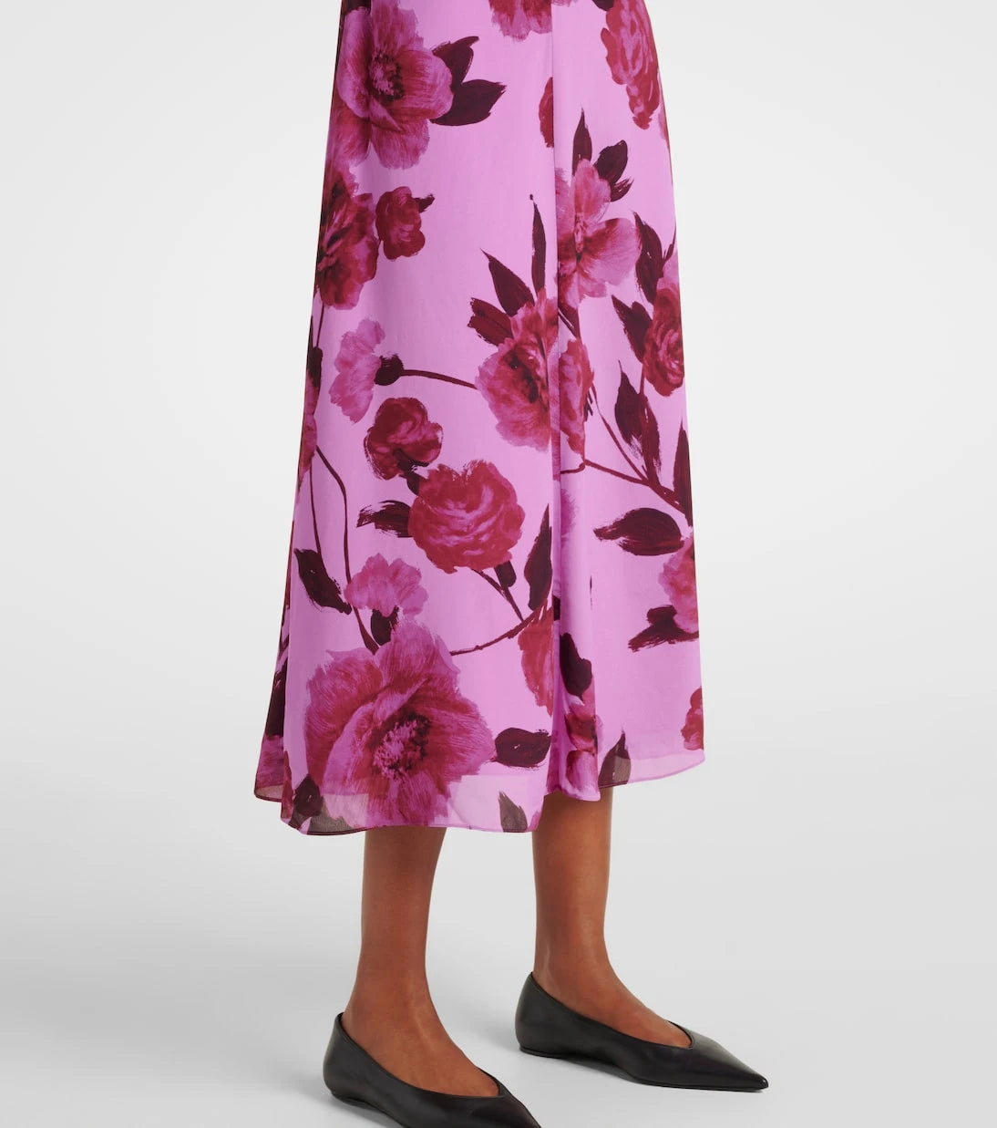 Erdem - Floral crêpe midi dress