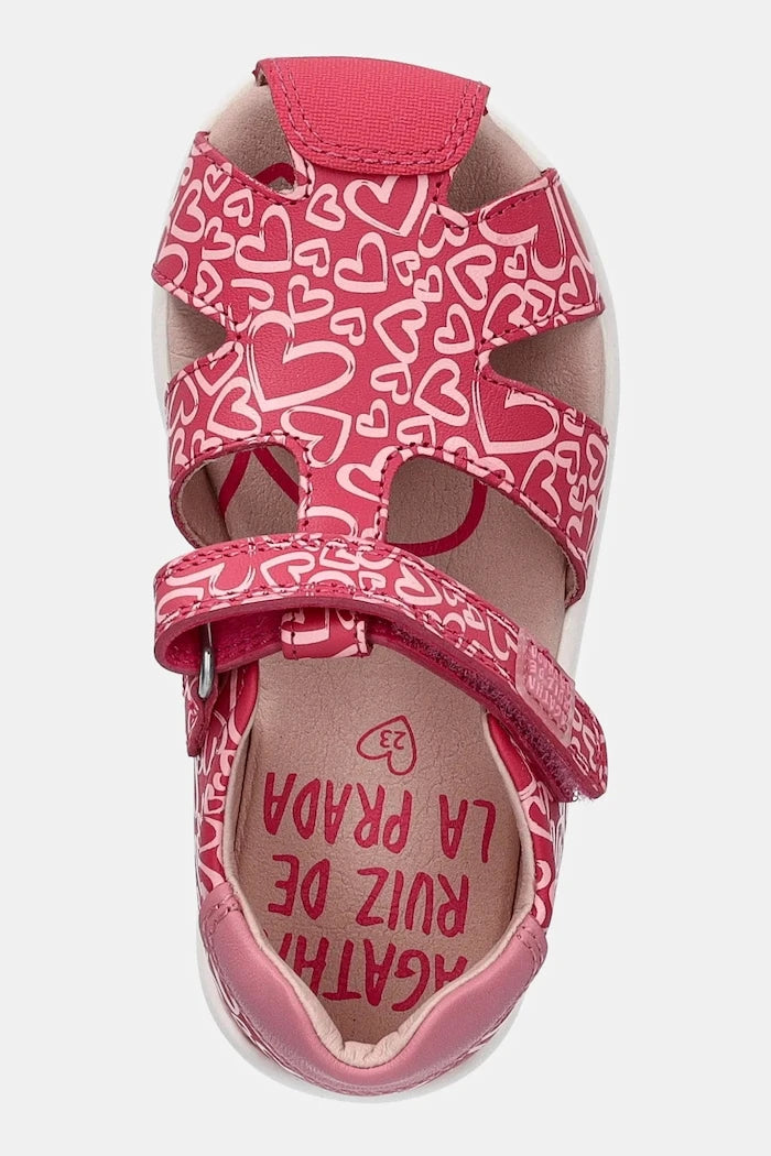 Agatha Ruiz de la Prada Deri Çocuk Sandalları