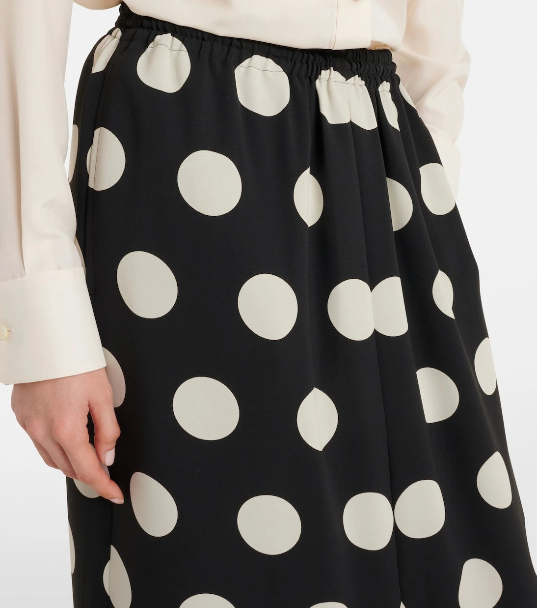 Junya Watanabe - Polka-dot wide-leg pants