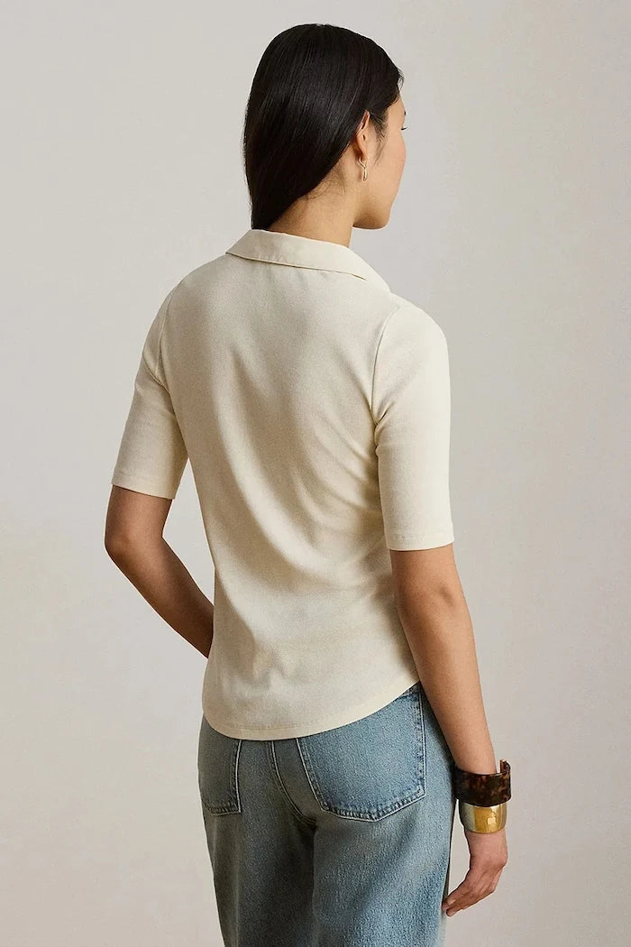 Lauren Ralph Lauren kadın pamuklu polo tişört