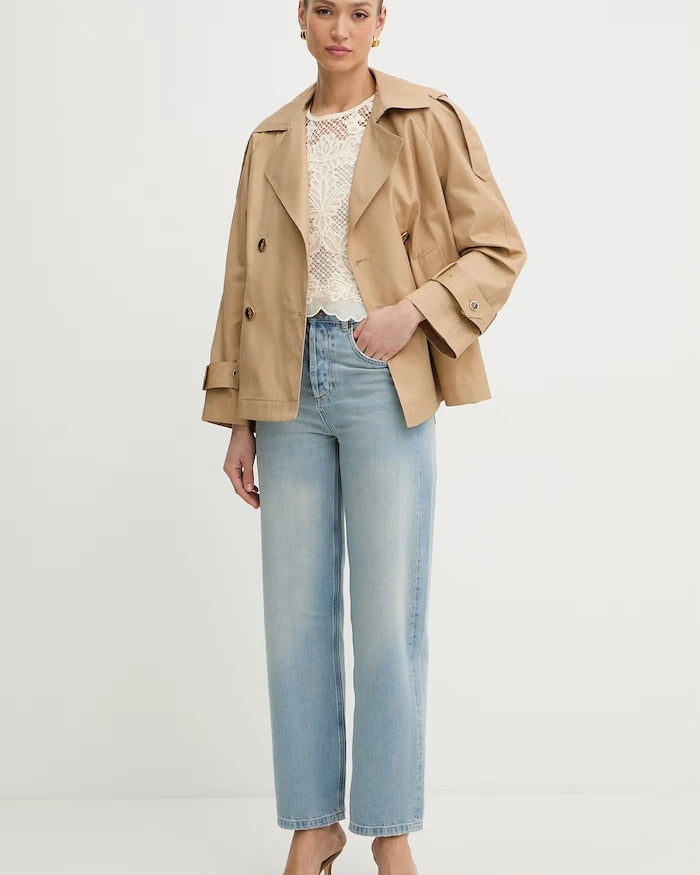 Twinset kadın relaxed fit jean
