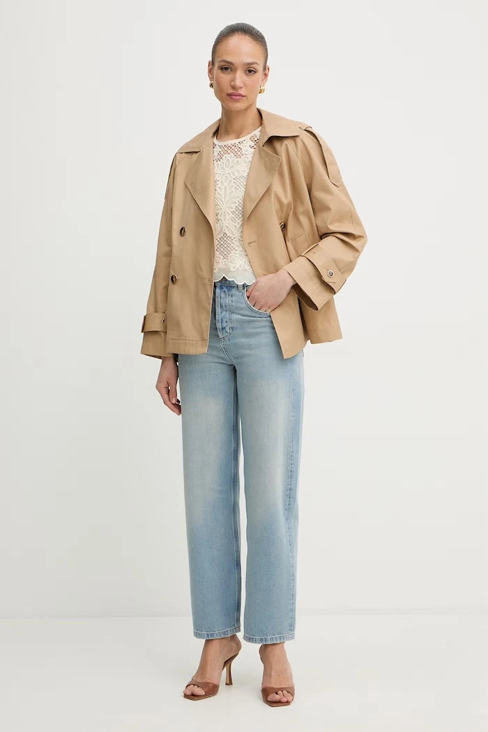 Twinset kadın relaxed fit jean