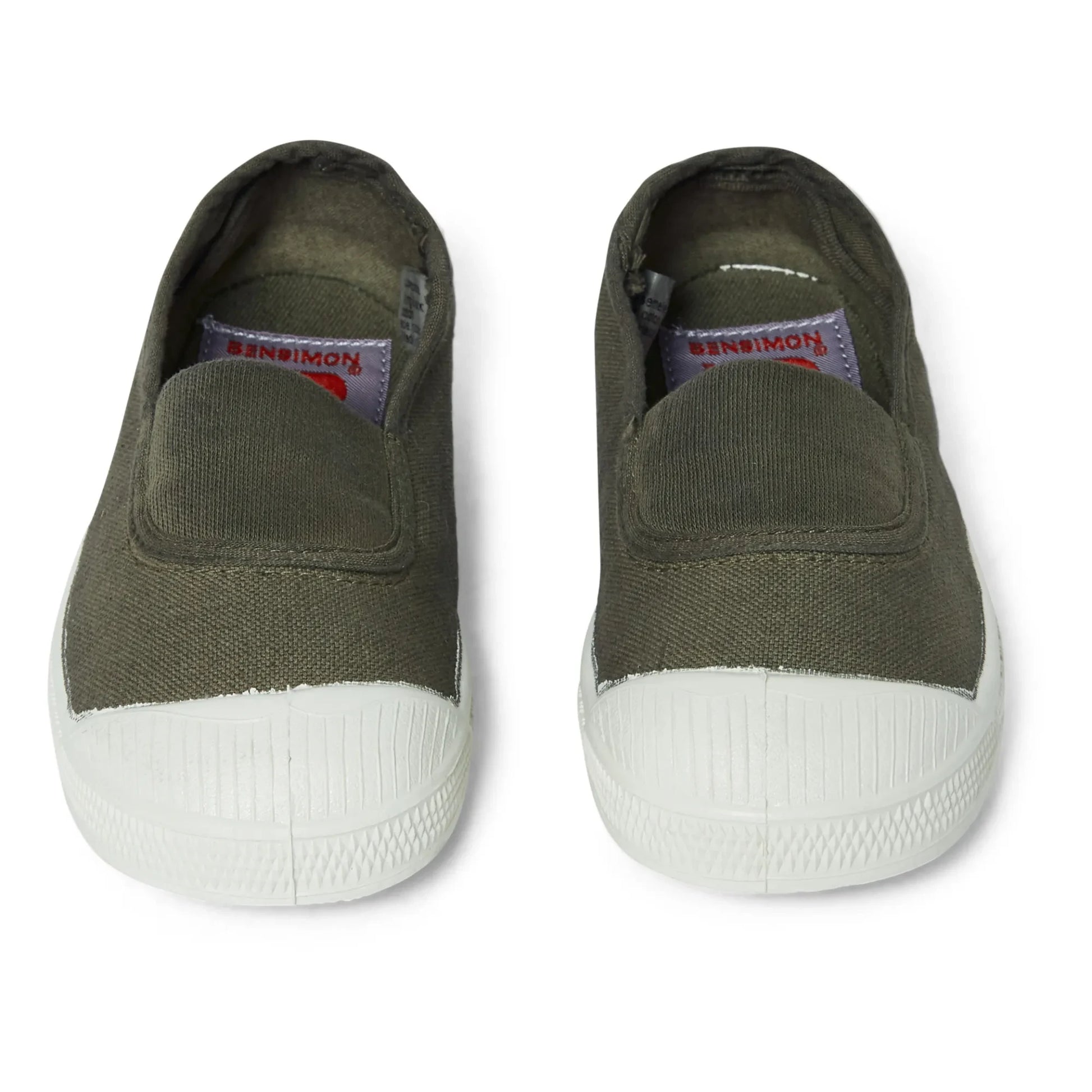 Bensimon - Vegan Elastic Sneakers | Khaki