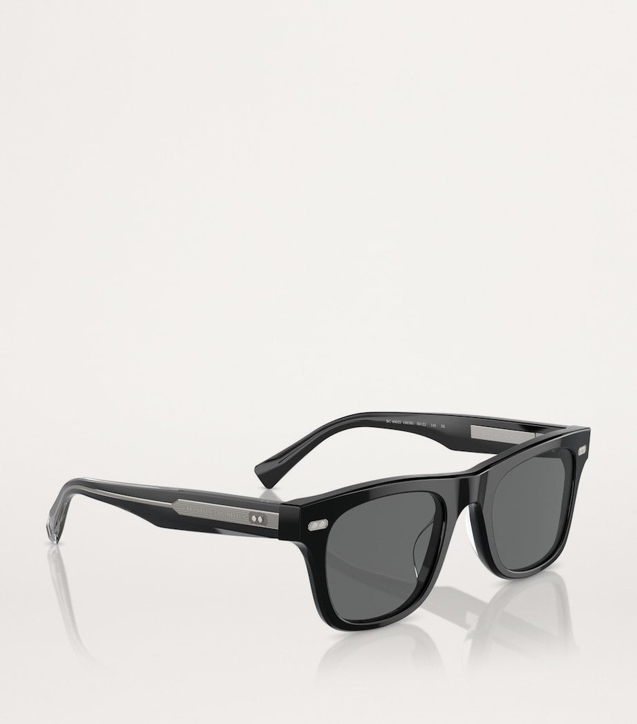 Brunello Cucinelli Black Acetate BC4002S Sunglasses