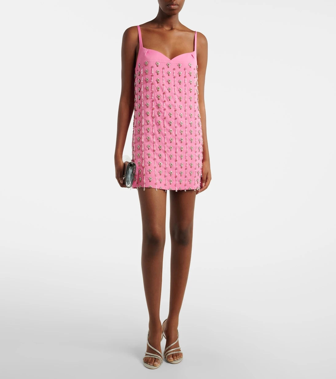 Là Fuori - Night Siren embellished minidress