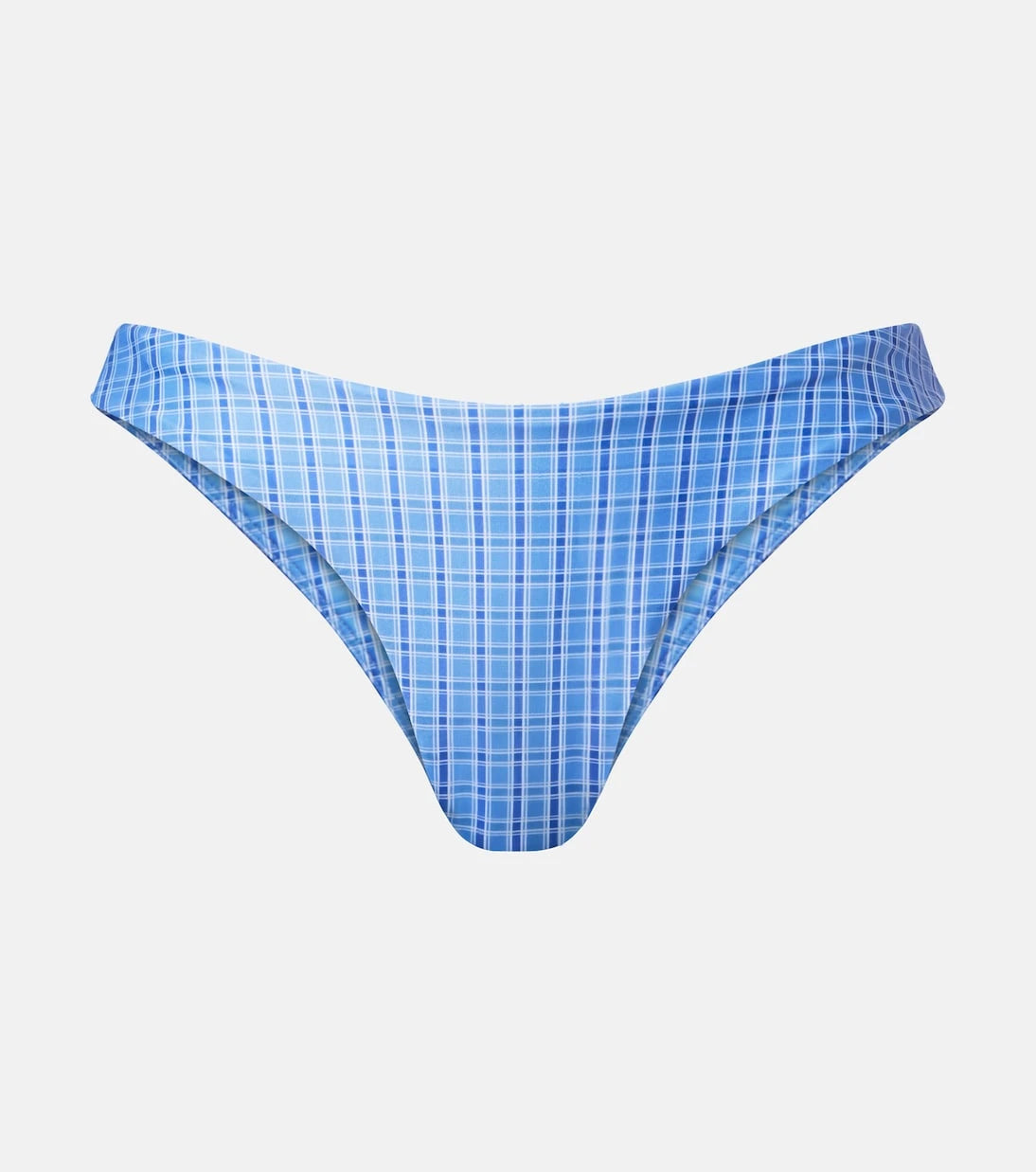 Faithfull - Ombra checked bikini bottoms