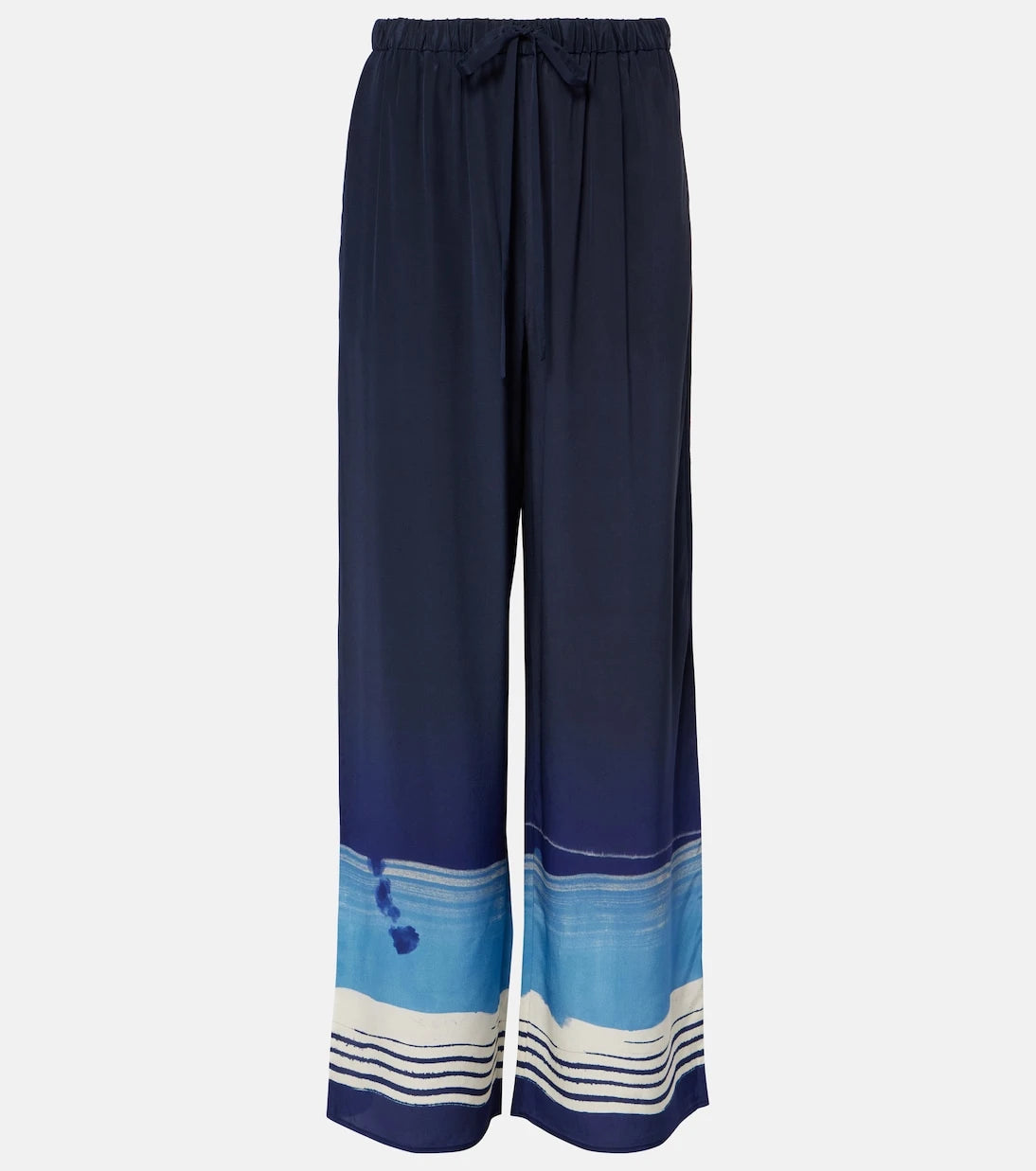 SIR - Mariner silk crêpe wide-leg pants