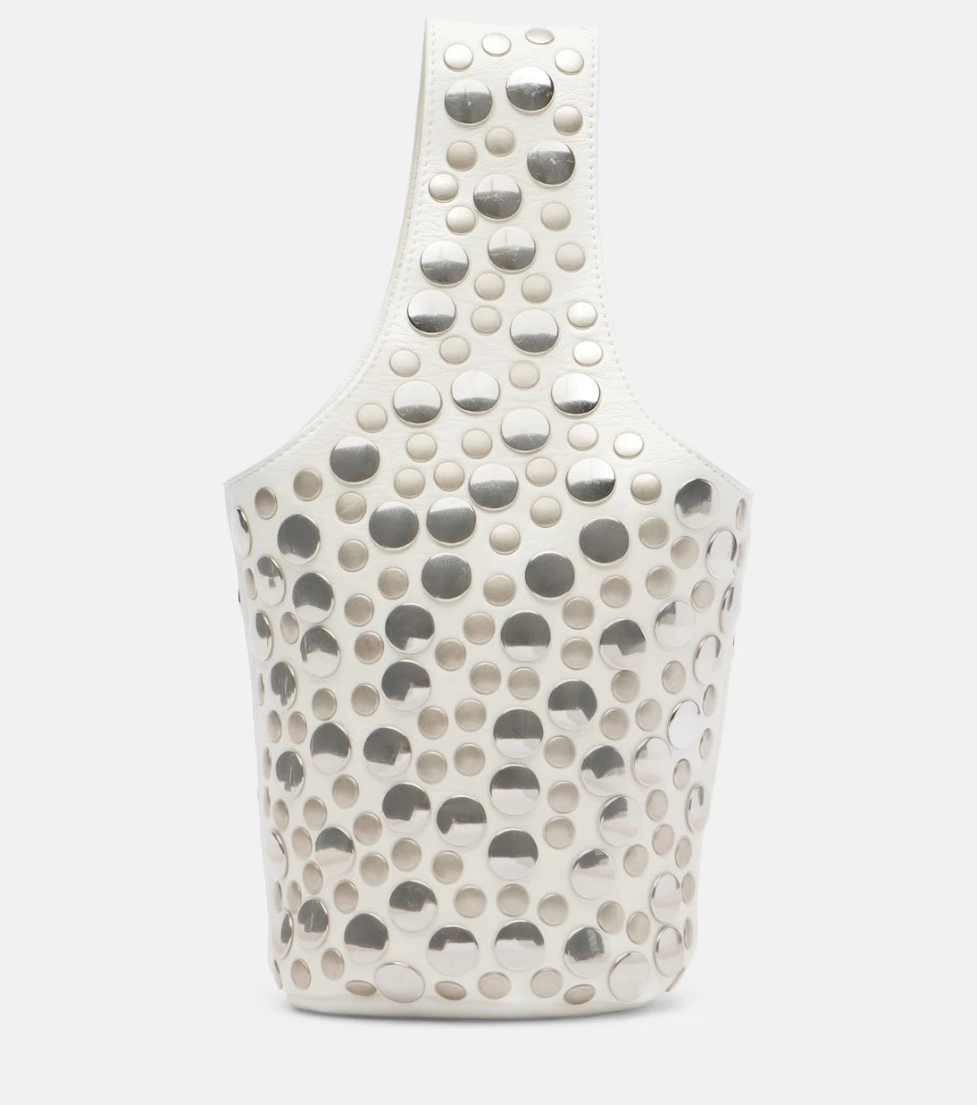 Khaite - Livia Small studded leather bucket bag