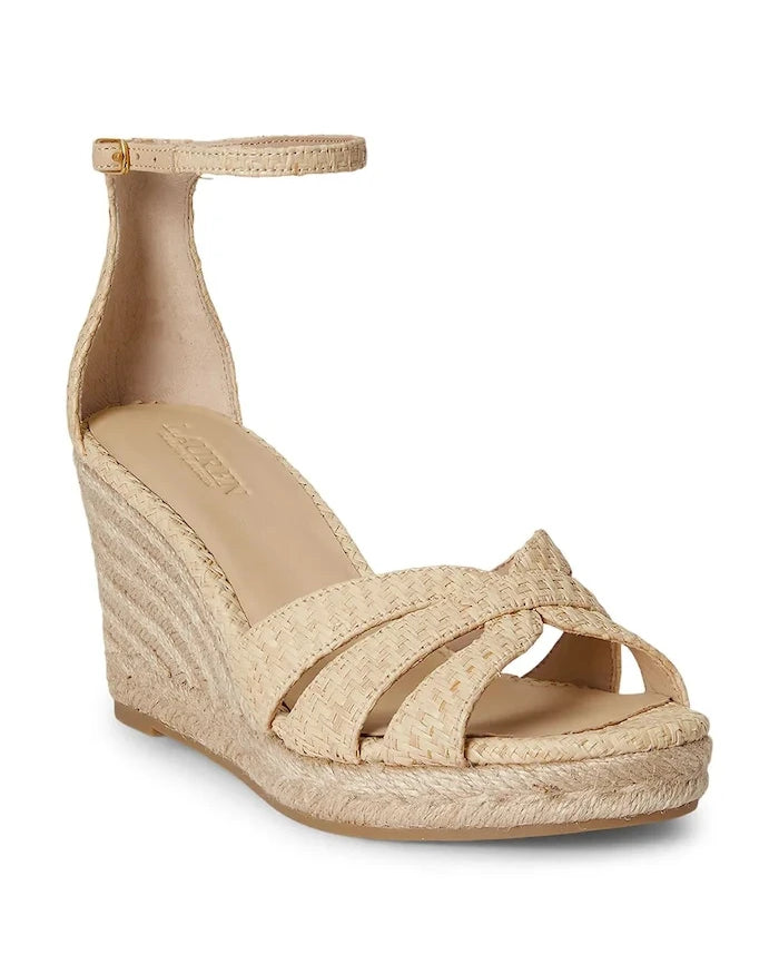 Lauren Ralph Lauren Nellie Hafif Eğimli Platform Sandalet