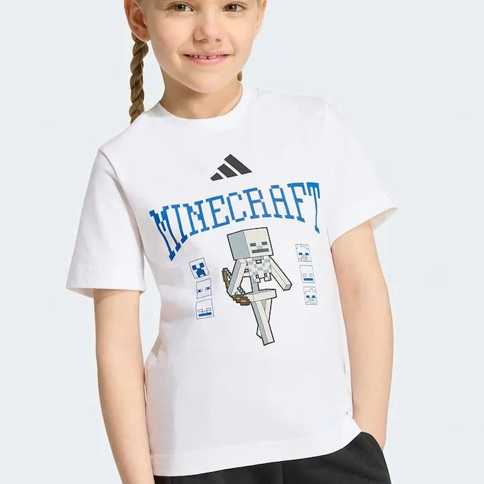 adidas тениска за деца от памук MINECRAFT