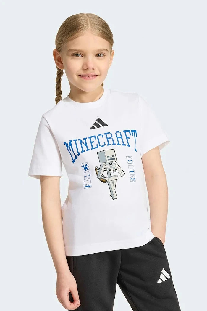 adidas çocuk pamuklu MINECRAFT tişört