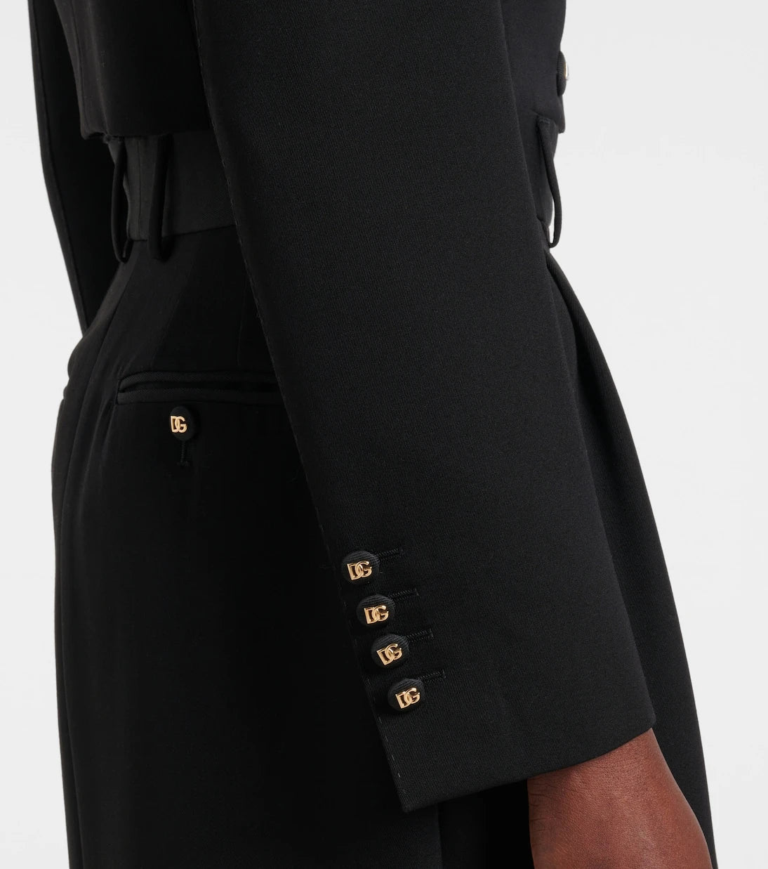 Dolce&Gabbana - Cropped wool-blend jacket
