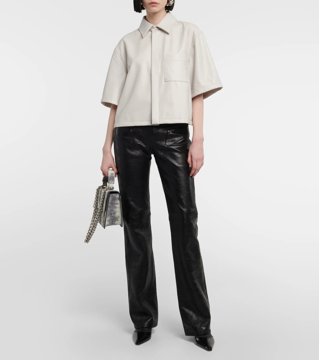 Amiri - Cropped overshirt