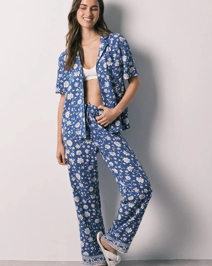 women'secret kadın viskon iki parçalı pijama