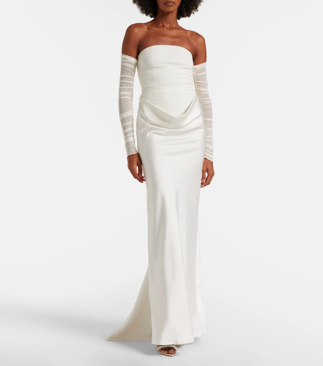 Rotate - Donatella draped gown