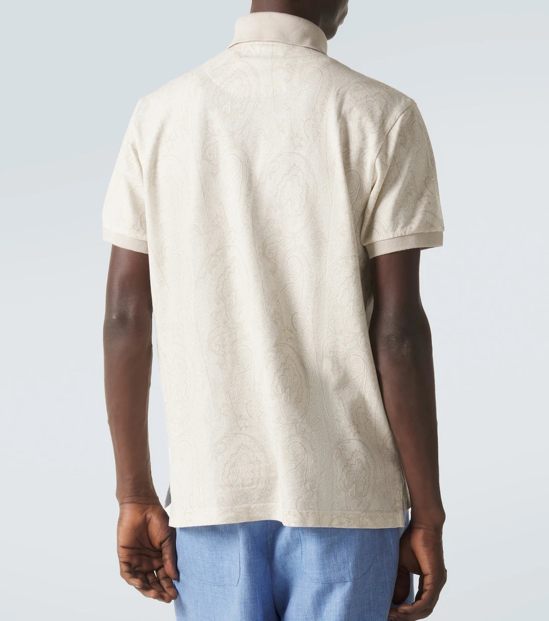 Etro - Paisley cotton polo shirt