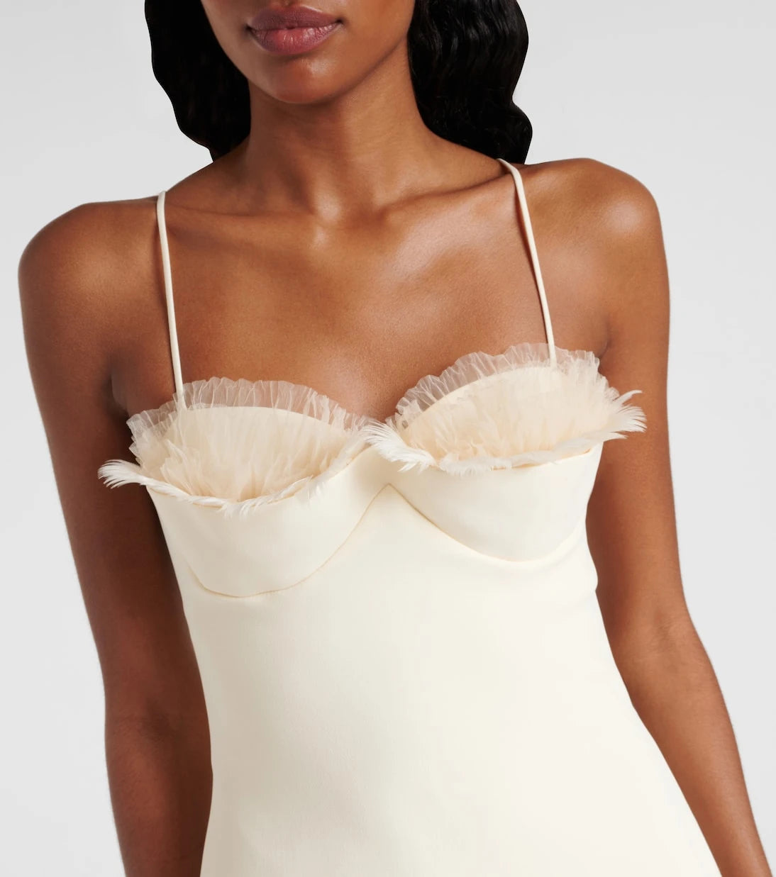 David Koma - Ruffled minidress
