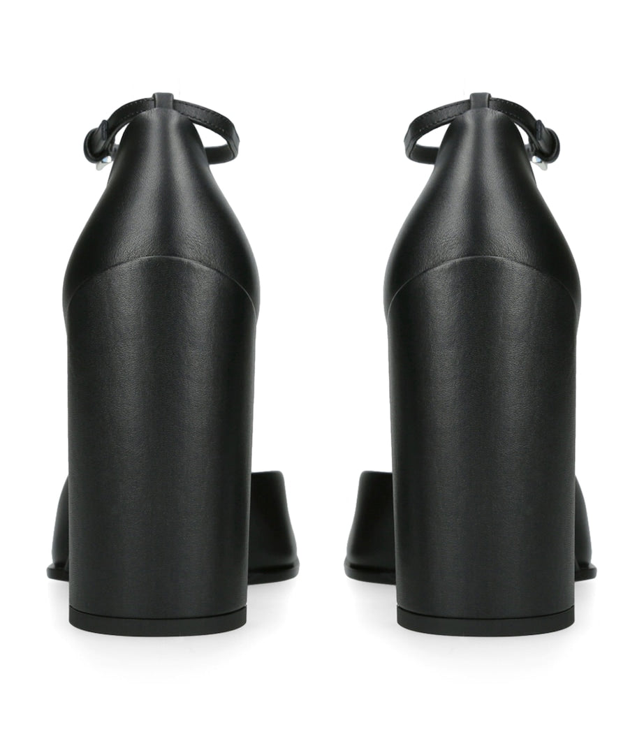 Alaïa Black Leather D’Orsay Pumps 90