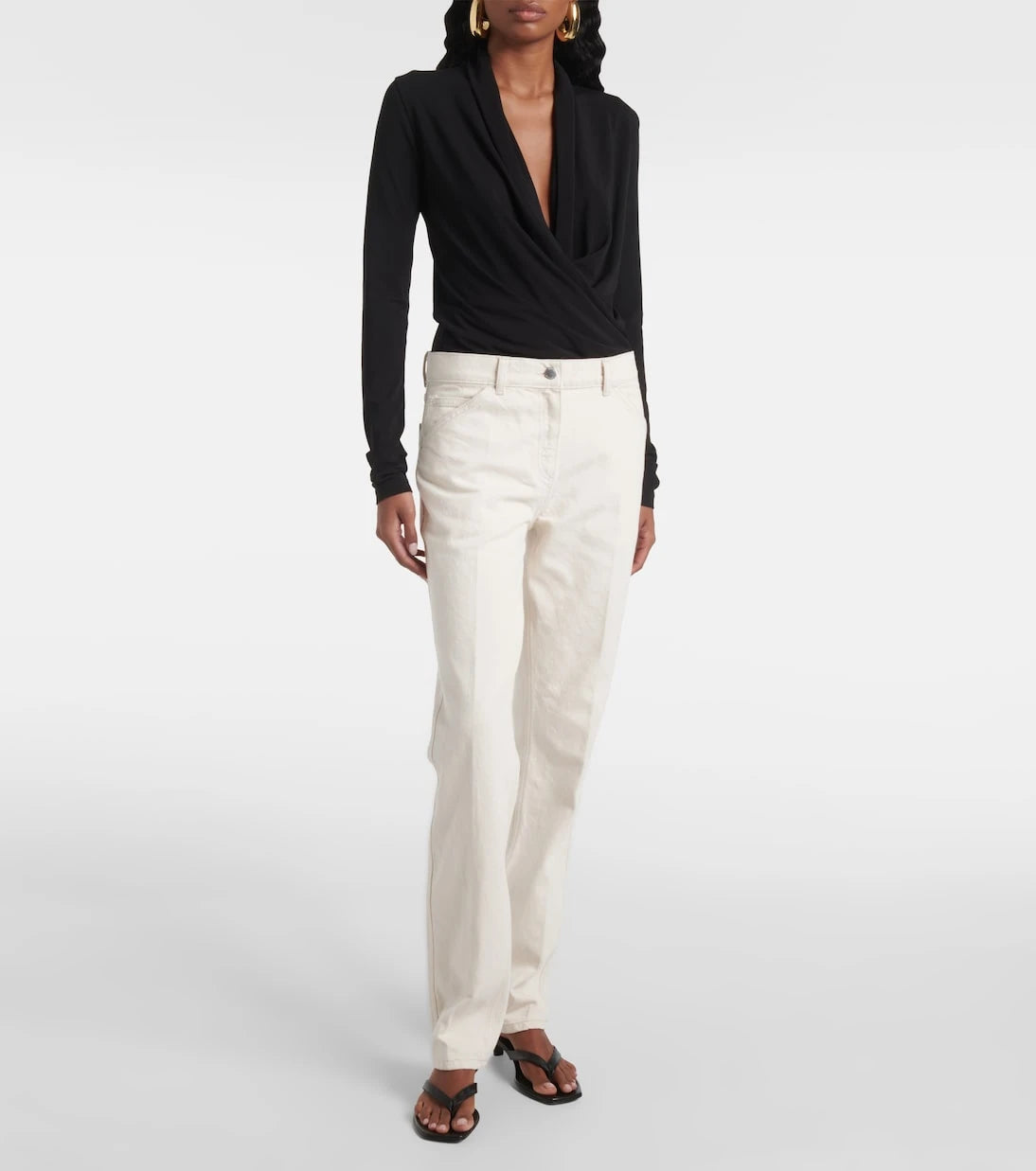 Toteme - Low-rise slim jeans