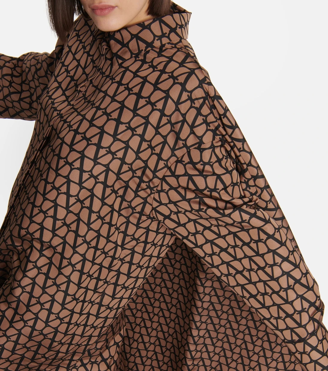 Valentino - Toile Iconographe printed silk gown