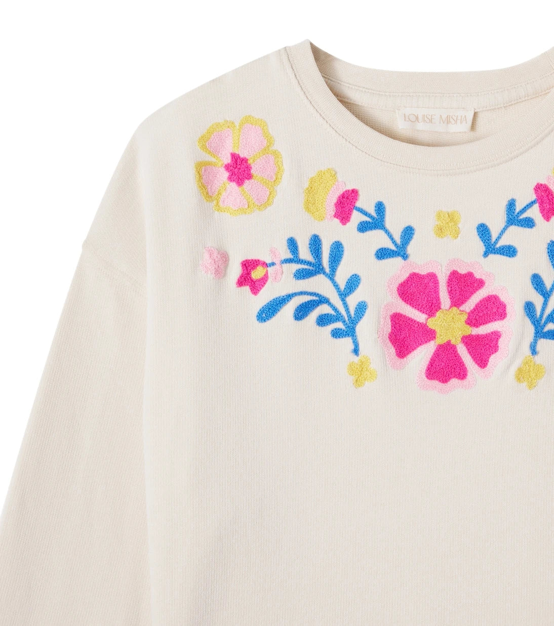 Louise Misha - Estella cotton jersey sweatshirt