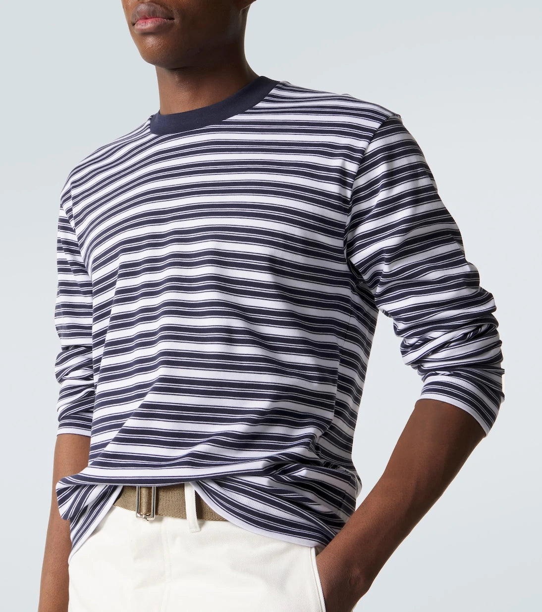 Sunspel - Striped cotton jersey T-shirt