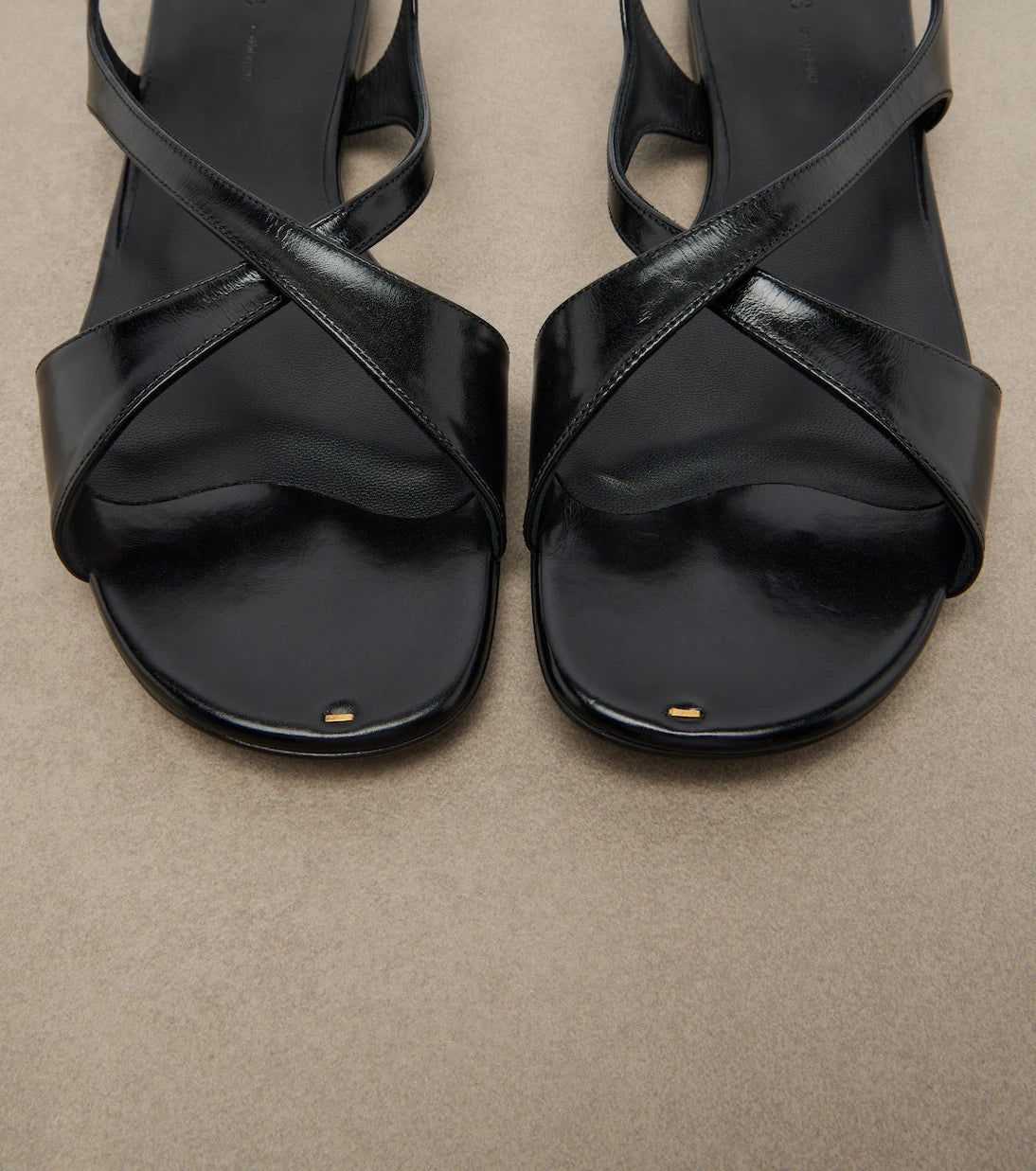 Khaite - Liria leather sandals