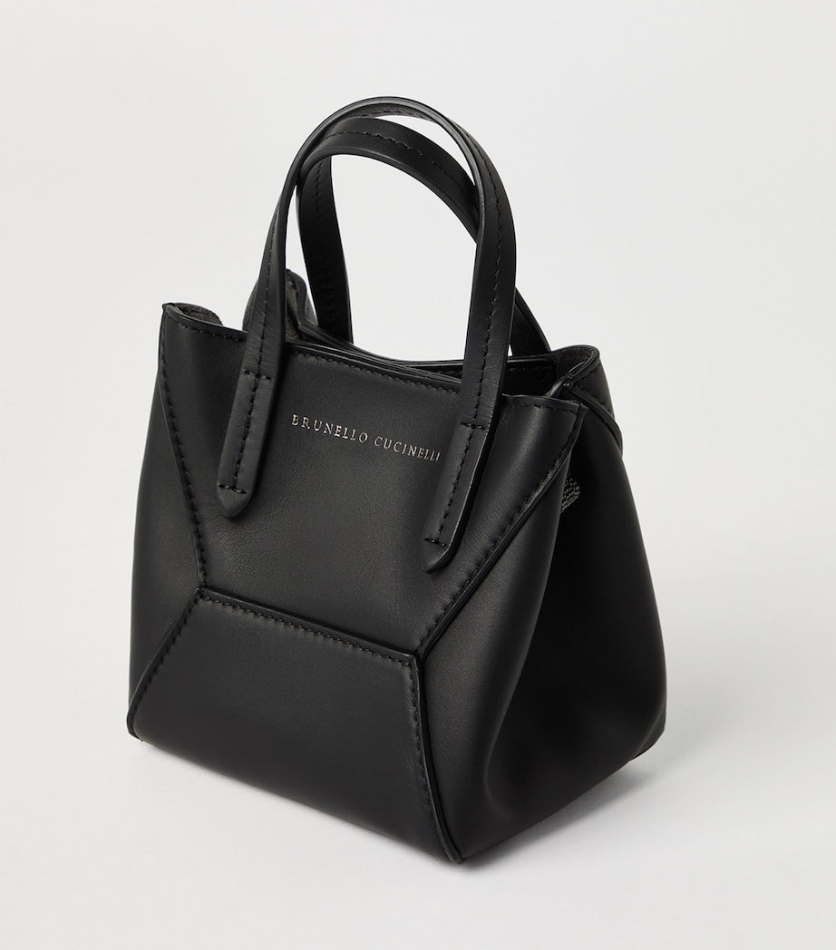 Mini Calfskin BC Duo Tote Bag